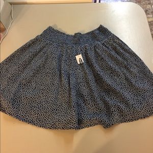 NWT Old Navy Floral Skater Skirt S